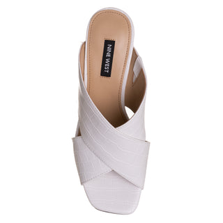 Zapato Destalonado NINE WEST Wngigi3  Sintetico Color Blanco