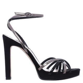 Sandalia NINE WEST Wnlorelle3  Sintetico Color Negro