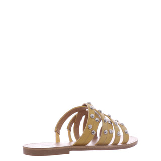 Sandalia NINE WEST Wncandie3-n  Sintetico Color Amarillo