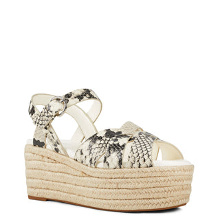 Sandalia con Plataforma NINE WEST Wneverlie3  Sintetico Color Beige