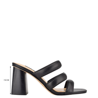 Zapato Destalonado NINE WEST Wnyeat  Piel Color Negro