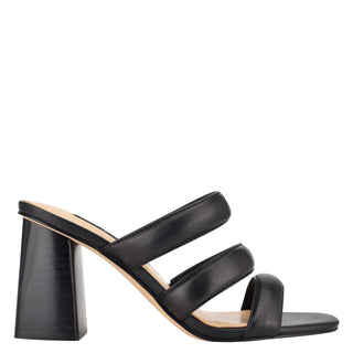 Zapato Destalonado NINE WEST Wnyeat  Piel Color Negro