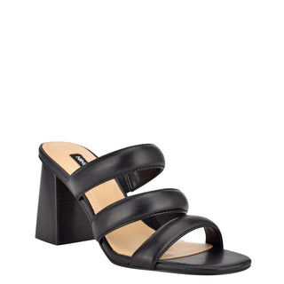 Zapato Destalonado NINE WEST Wnyeat  Piel Color Negro