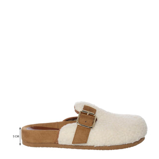 Zapato Destalonado WESTIES Wefujin2  Textil Color Blanco