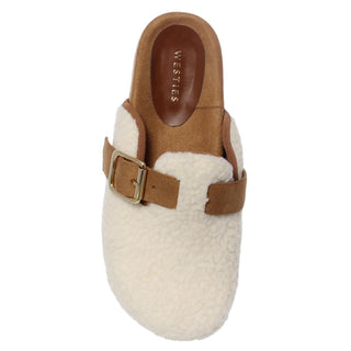 Zapato Destalonado WESTIES Wefujin2  Textil Color Blanco