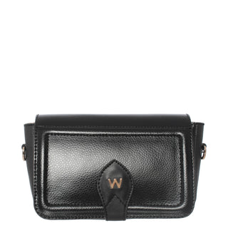 Bolsa Crossbody WESTIES Hbleavittwe Illerousse Sintetico Color Negro