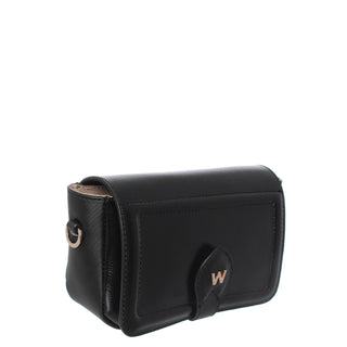 Bolsa Crossbody WESTIES Hbleavittwe Illerousse Sintetico Color Negro