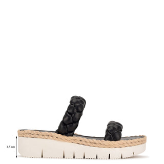 Zapatilla con Plataforma NINE WEST Wnsaven3  Sintetico Color Negro