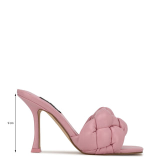 Zapato Destalonado NINE WEST Wnyoyo3  Sintetico Color Rosa