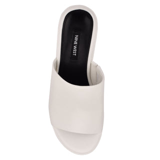 Zapatilla con Plataforma NINE WEST Wnballa3  Sintetico Color Blanco