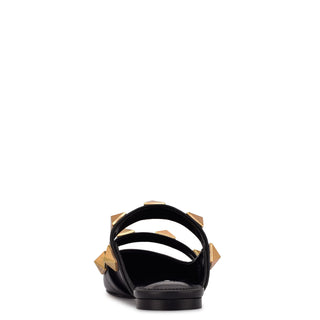 Zapato Destalonado NINE WEST Wndua  Piel Color Negro