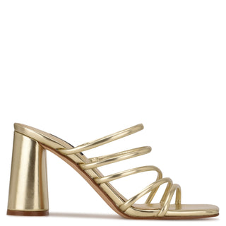 Sandalia NINE WEST Wngirlie3  Sintetico Color Metalico