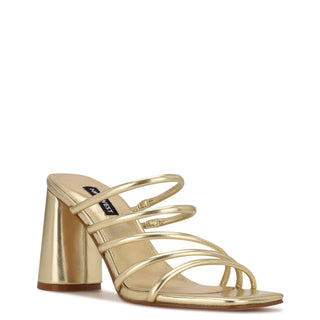 Sandalia NINE WEST Wngirlie3  Sintetico Color Metalico