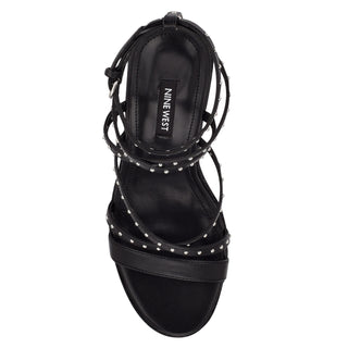 Zapatilla con Plataforma NINE WEST Wnhunda3-a  Sintetico Color Negro