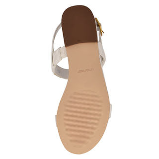 Sandalia NINE WEST Wnlander3  Sintetico Color Blanco