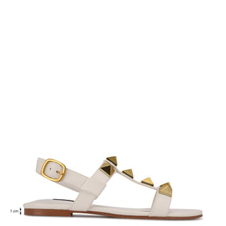 Sandalia NINE WEST Wnlander3  Sintetico Color Blanco