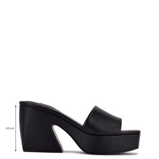 Zapato Destalonado NINE WEST Wnoklee3  Sintetico Color Negro