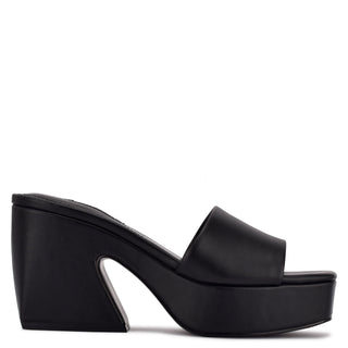 Zapato Destalonado NINE WEST Wnoklee3  Sintetico Color Negro