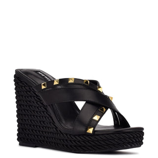 Zapatilla con Plataforma NINE WEST Wnpipa3  Sintetico Color Negro