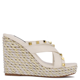 Zapatilla con Plataforma NINE WEST Wnpipa3  Sintetico Color Blanco