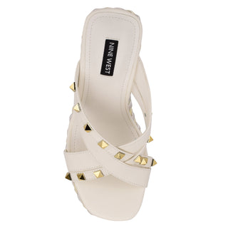 Zapatilla con Plataforma NINE WEST Wnpipa3  Sintetico Color Blanco