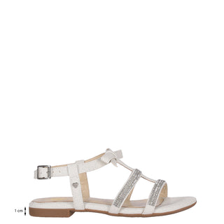 Sandalia NINE WEST Nwmikai  Sintetico Color Blanco