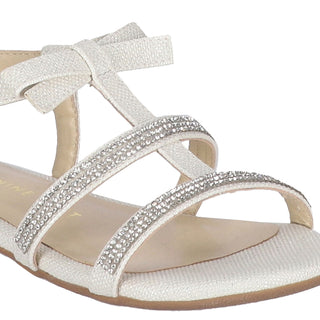 Sandalia NINE WEST Nwmikai  Sintetico Color Blanco