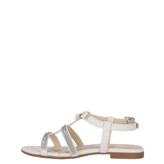 Sandalia NINE WEST Nwmikai  Sintetico Color Blanco