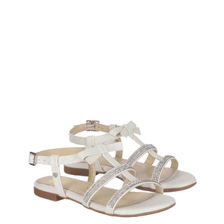 Sandalia NINE WEST Nwmikai  Sintetico Color Blanco