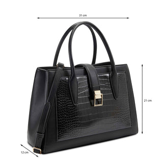 Bolsa de Mano NINE WEST Ngc120406  Sintetico Color Negro