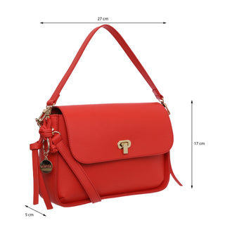 Bolsa tote WESTIES Hbastronomiewe Nidhoog Sintetico Color Rojo