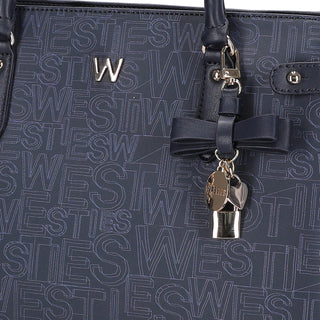 Bolsa de Mano WESTIES Hbquinary19we Janely Sintetico Color Azul