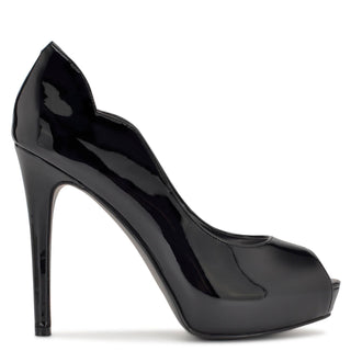 Zapatilla de Punta Abierta NINE WEST Wnhilare3  Sintetico Color Negro