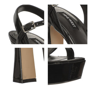 Sandalia NINE WEST Wniriv3  Sintetico Color Negro