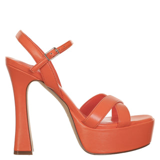 Sandalia NINE WEST Wniriv3  Sintetico Color Naranja