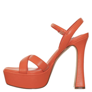 Sandalia NINE WEST Wniriv3  Sintetico Color Naranja