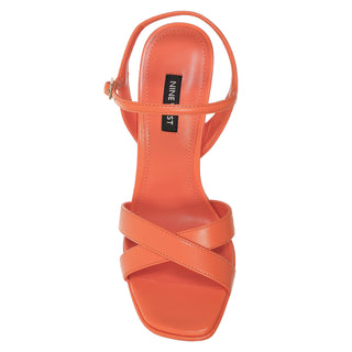 Sandalia NINE WEST Wniriv3  Sintetico Color Naranja