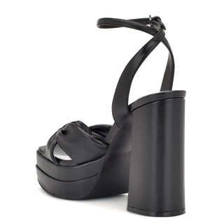 Sandalia NINE WEST Wnvivid3  Sintetico Color Negro