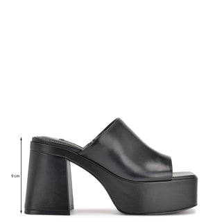 Zapato Destalonado NINE WEST Wndanzi3  Sintetico Color Negro