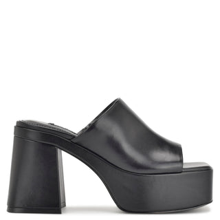 Zapato Destalonado NINE WEST Wndanzi3  Sintetico Color Negro