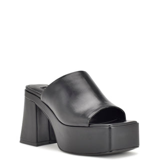 Zapato Destalonado NINE WEST Wndanzi3  Sintetico Color Negro