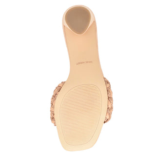 Zapato Destalonado NINE WEST Wndriah2  Textil Color Beige