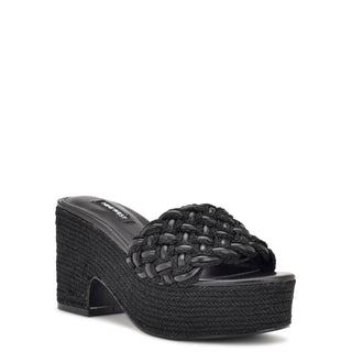 Zapato Destalonado NINE WEST Wnroxana2  Textil Color Negro