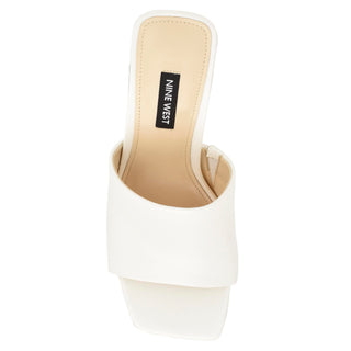 Zapato Destalonado NINE WEST Wnteice3  Sintetico Color Blanco