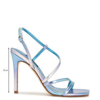 Sandalia NINE WEST Wntrulee3  Sintetico Color Azul