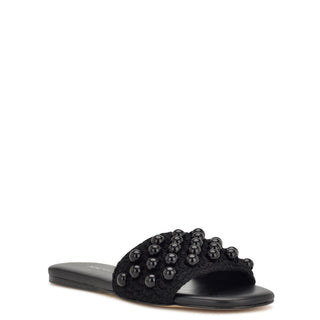 Sandalia NINE WEST Wnleelee7  Sintetico Color Negro