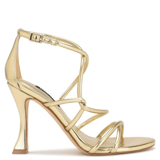 Sandalia NINE WEST Wnbesasy3  Sintetico Color Metalico