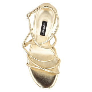 Sandalia NINE WEST Wnbesasy3  Sintetico Color Metalico