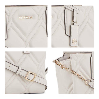 Bolsa de Mano NINE WEST Ngq127506 April Sintetico Color Blanco