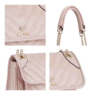 Bolsa tote NINE WEST Ngt128021 Darla Sintetico Color Rosa